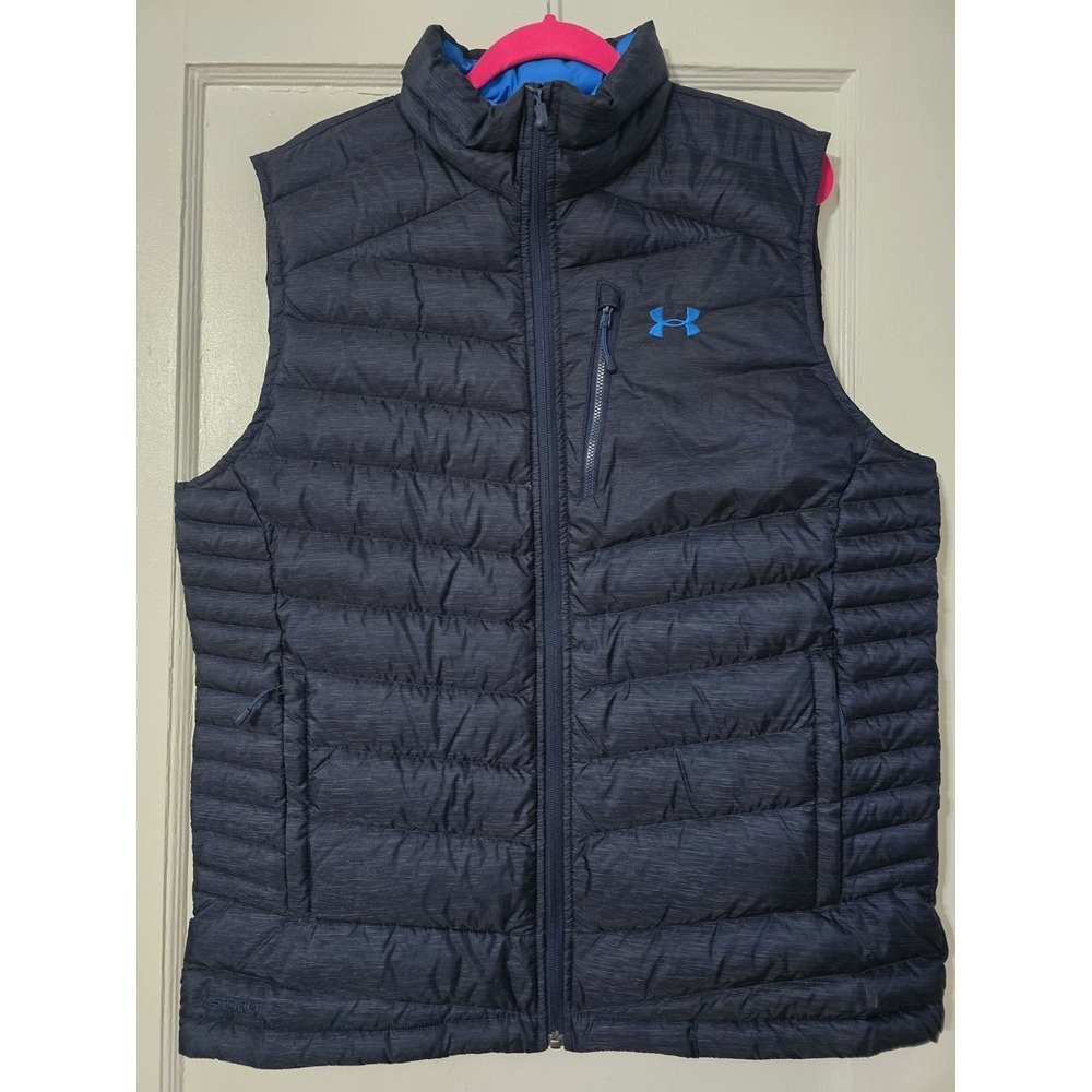 Under Armour Storm Cold Gear Down Feather Pertex Quantium Puffer Vest Size XL